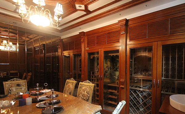 實木酒櫃定製定做時常用的（de）材料