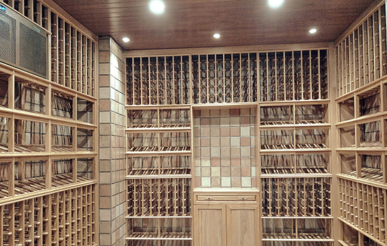 浙江杭州新湖（hú）果嶺私人別墅地下室酒窖設計(簡約風格)