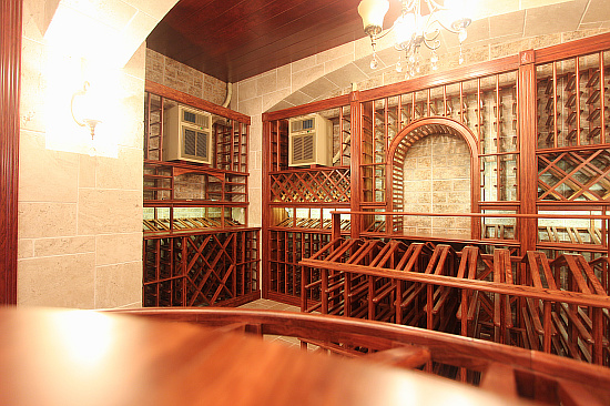 天津富（fù）力津門湖私人別墅酒窖工程設（shè）計製（zhì）作完工酒窖圖片－鑫鴻.17c嫩嫩草色视频（yà）[VINCELLAR]天津酒窖空調工程設計公司作品