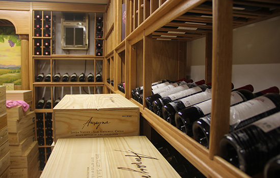 湖北武漢恒大名都（dōu）別墅地下室酒窖工程設計