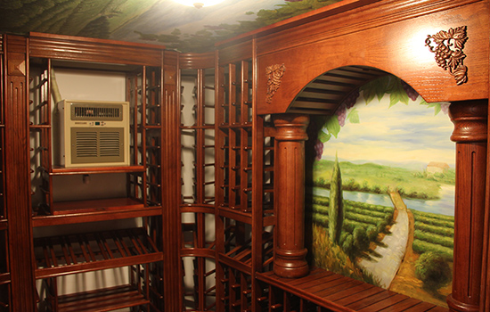 私人別墅酒窖空（kōng）調（diào）設計安裝