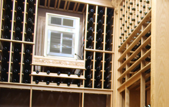 甘肅銀川酒窖恒（héng）溫（wēn）恒濕機空調工程設計安裝案例