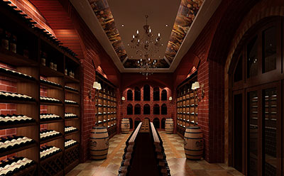 小型紅酒莊裝修效果圖（tú）