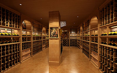 十二款精美（měi）實木酒窖效果圖