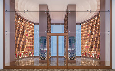 賞析2020-2021新款的不鏽鋼酒櫃效（xiào）果圖大全