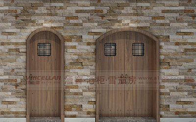 藝術係列小（xiǎo）窗酒窖門效果（guǒ）圖
